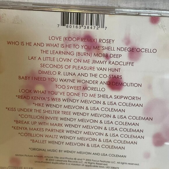 Something New Original Motion Picture Soundtrack (CD, 2005) Focus LKS 338472 - Picture 3 of 6